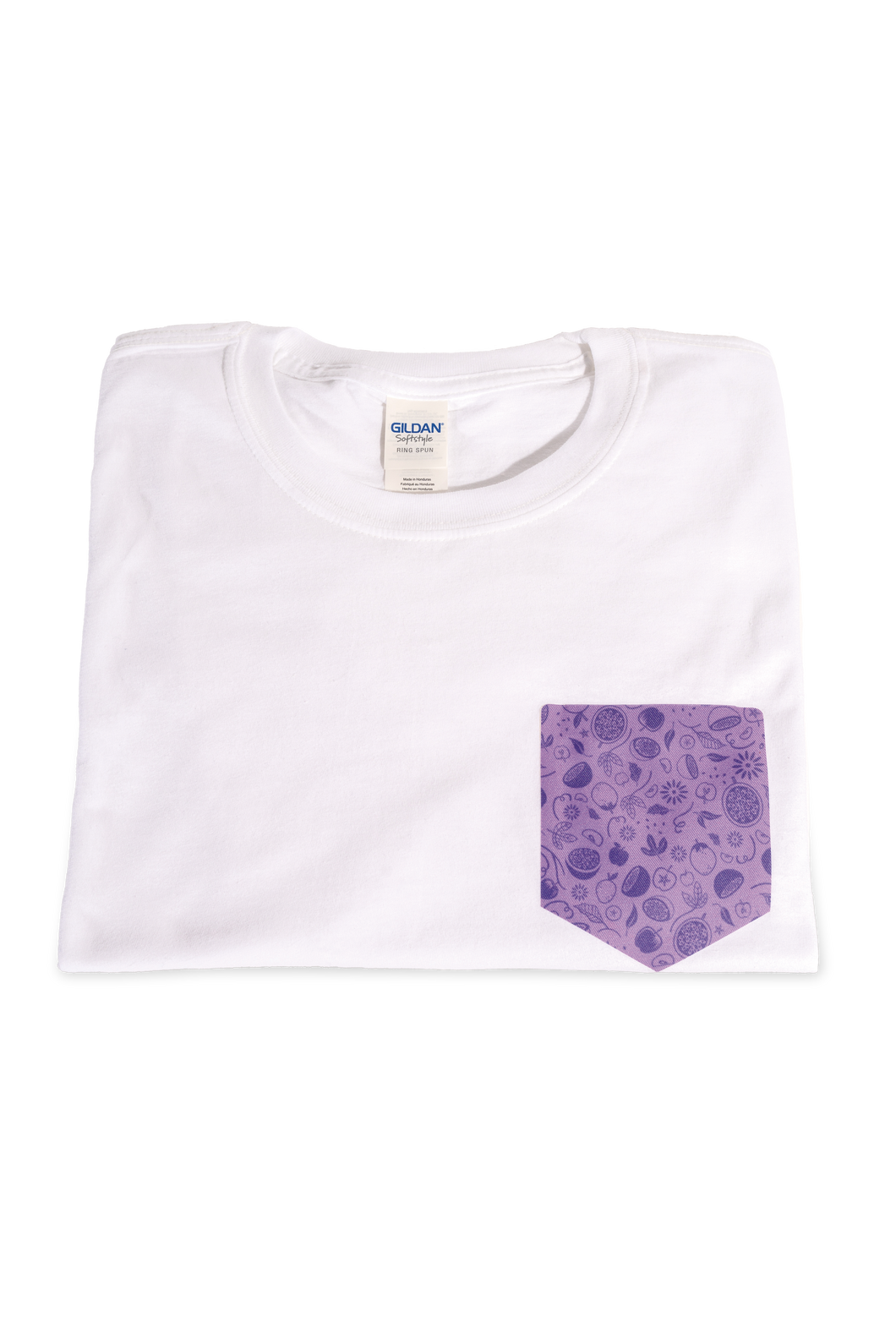 T-Shirt blanc avec poche