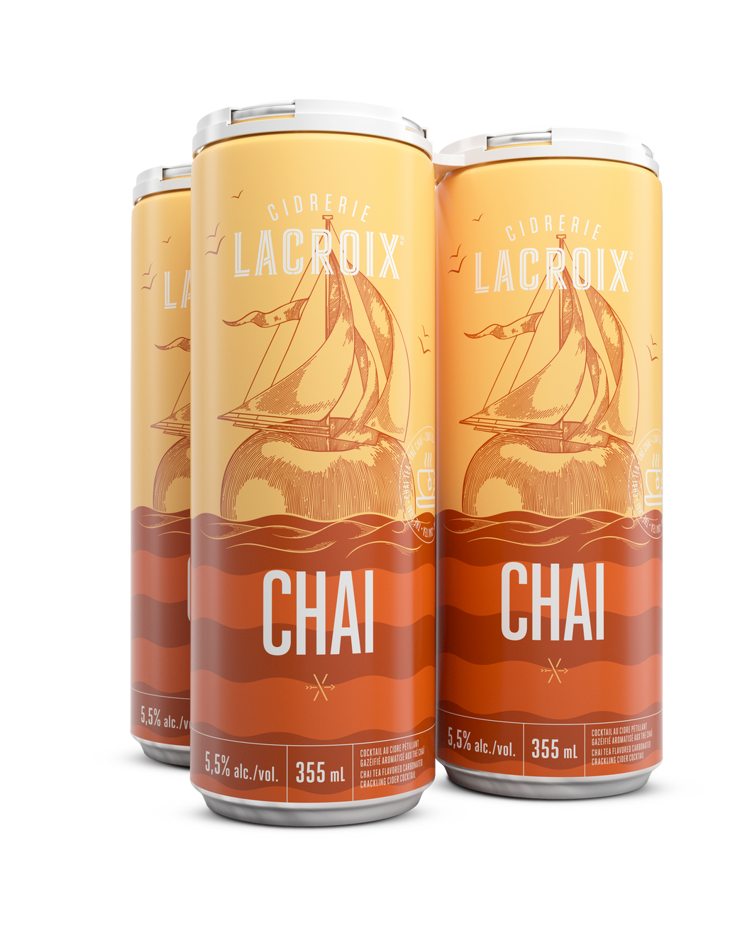 Cidre pétillant Chaï 355ml