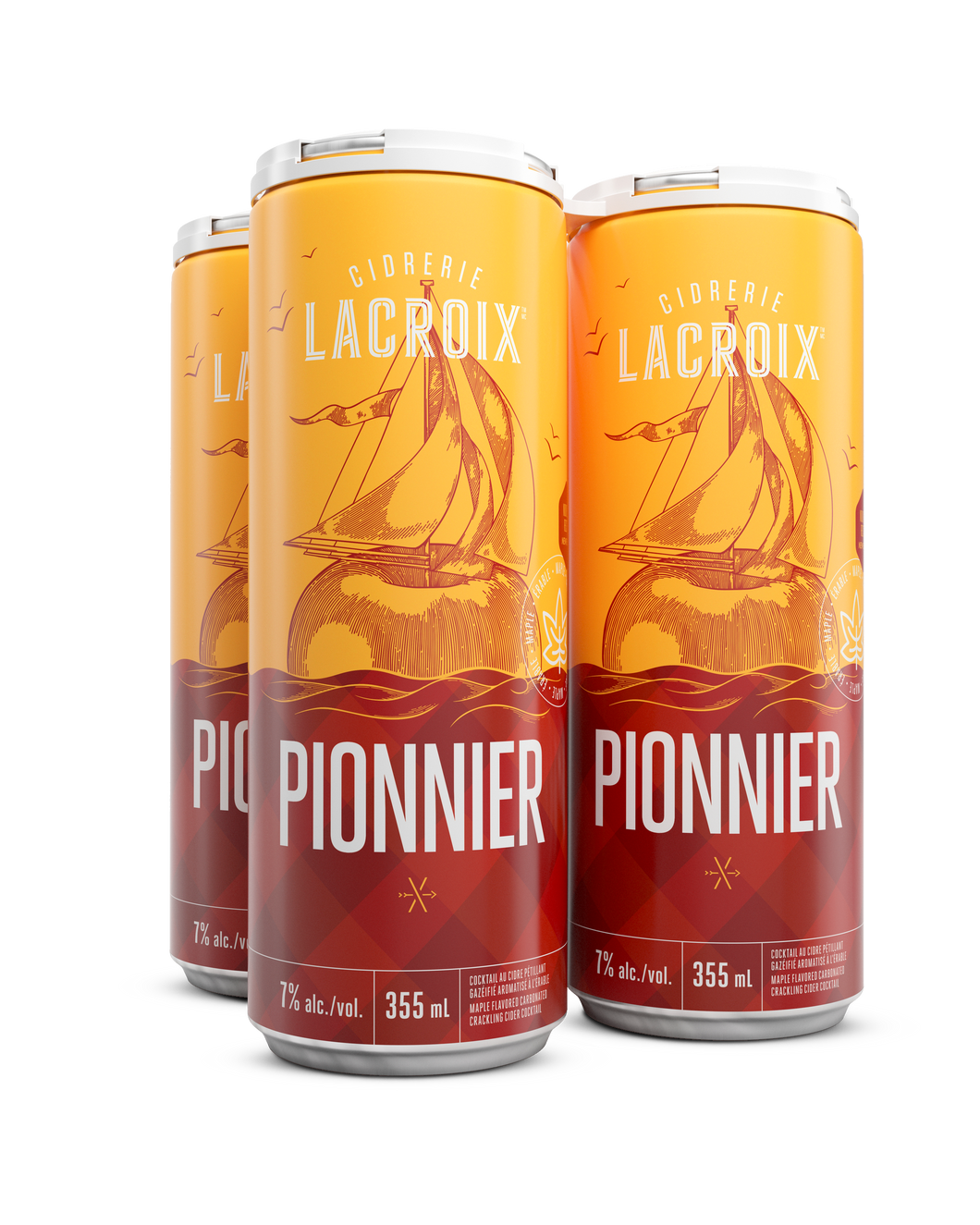 Cidre pétillant Pionnier 355ml