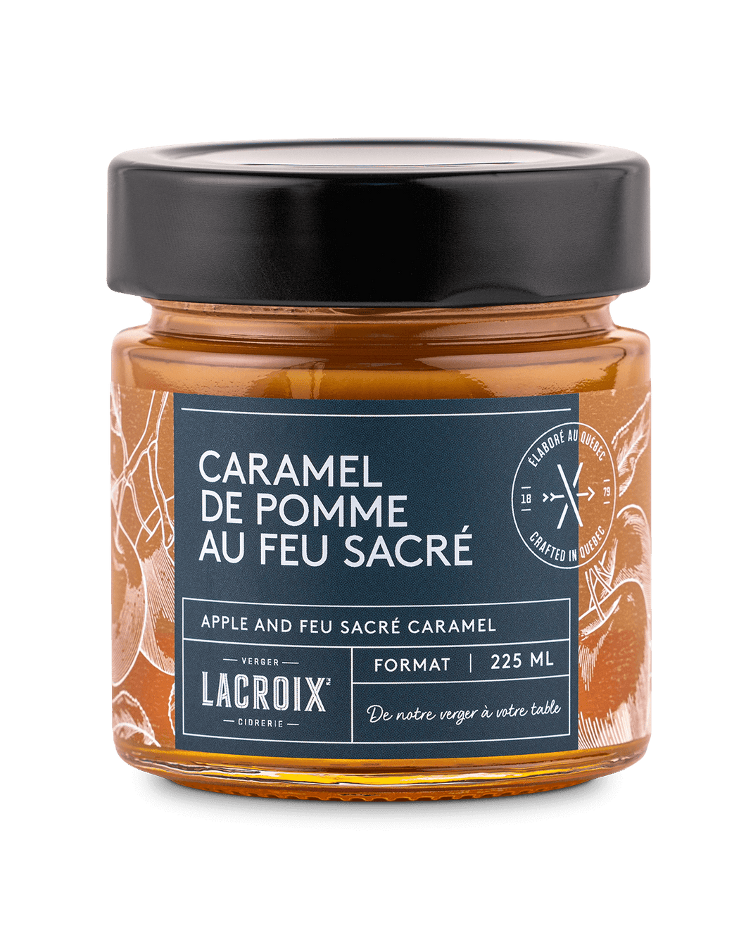 Caramel de pomme au Feu Sacré
